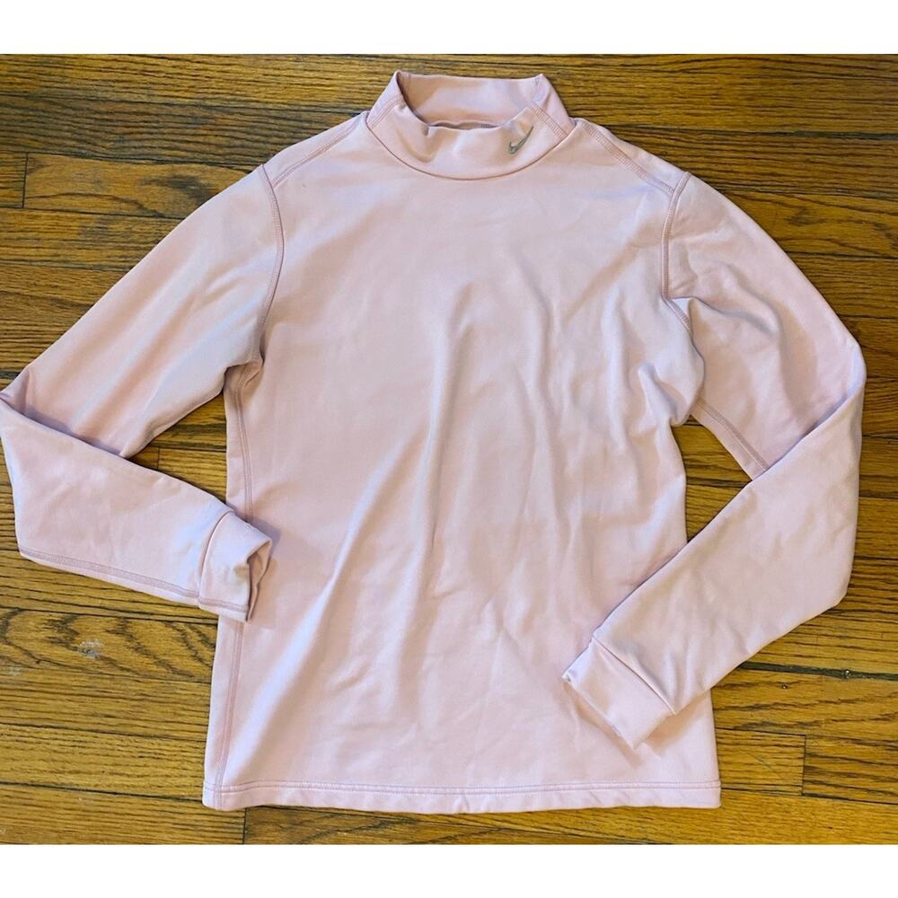Nike Dri Fit Performance Sweatshirt Women’s Large Soft Pink